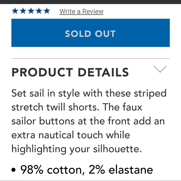 NWT NAUTICA 4" STRETCHV TWILL NAUTICAL SHORTS IN COLOR OATMEAL SZ 12 - Picture 4 of 10